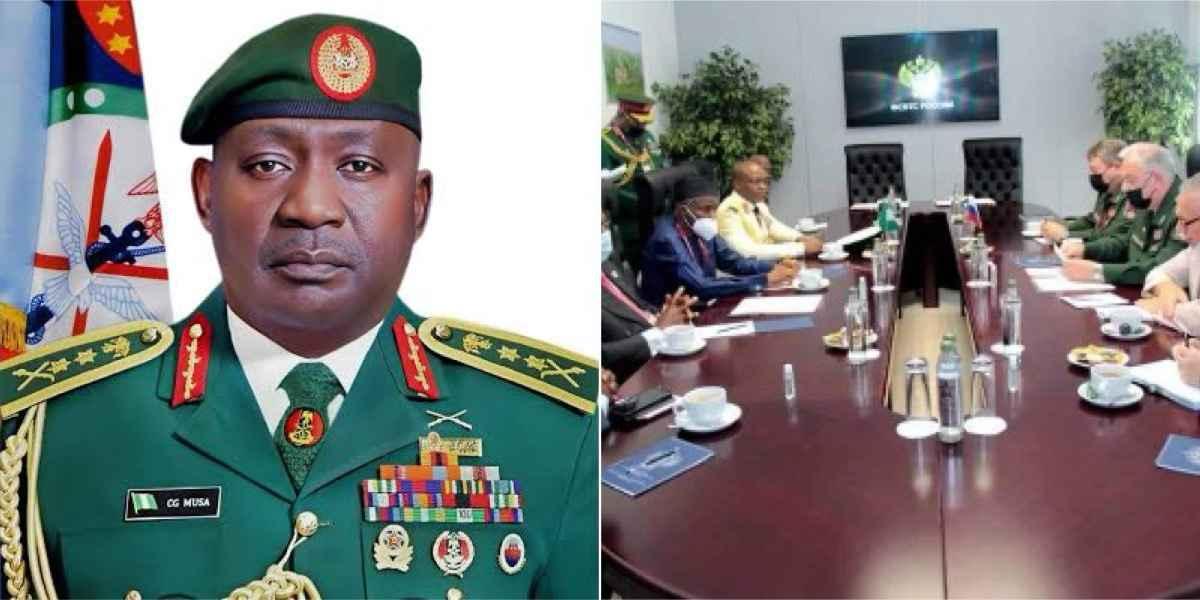 Insecurity: CDS visits Russia, lists Nigeria’s military needs after Putin’s offer
