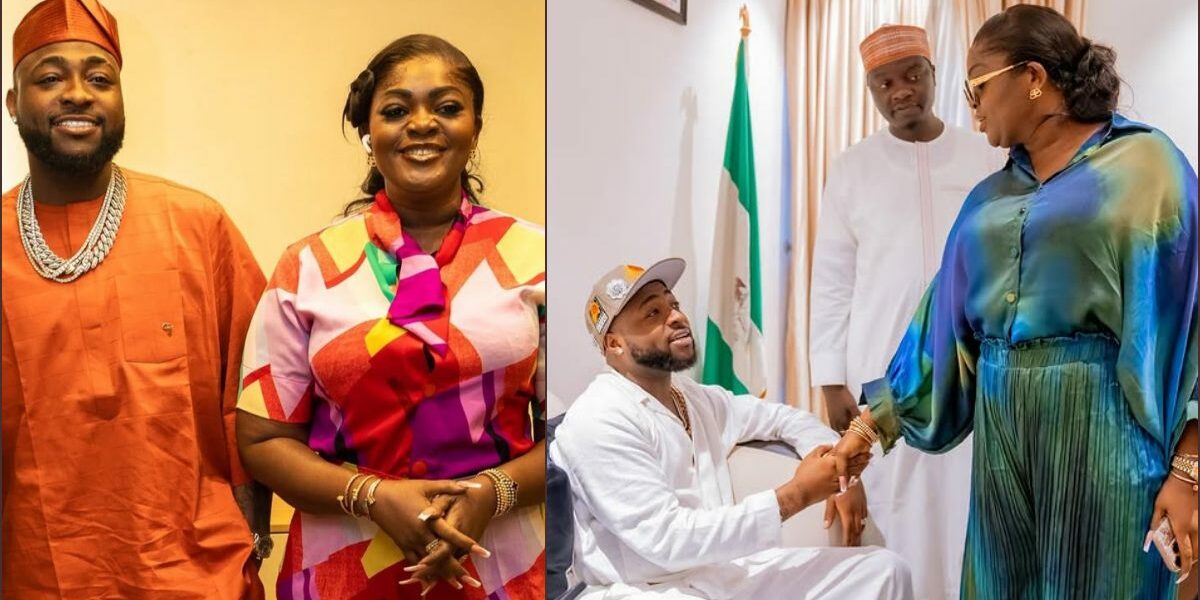 Davido, Eniola Badmus spotted together after years of strained friendship