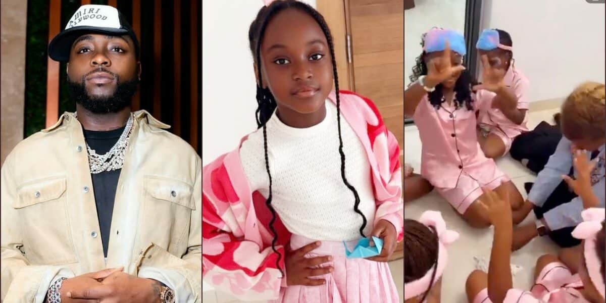 Davido celebrates daughter Hailey’s 8th birthday with heartwarming party video
