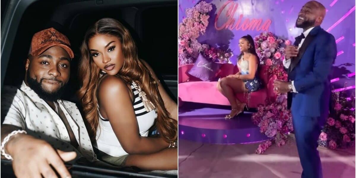 "You give me strength, life, wisdom” — Davido’s hails wife at 30th birthday party