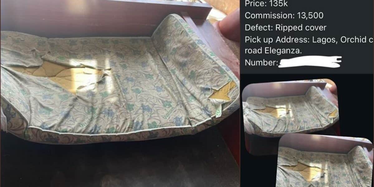 Used mattress listed for N135K sparks outrage on social media