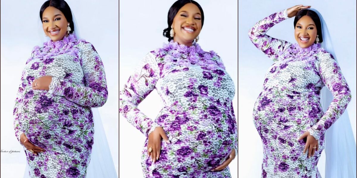 Judy Austin rolls out stunning maternity photos