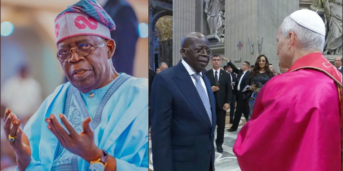 President Tinubu meets Pope Leo XIV in Vatican