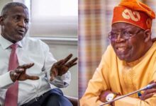 “Petrol not expensive in Nigeria” - Dangote tells Nigerians, names refinery road after Tinubu