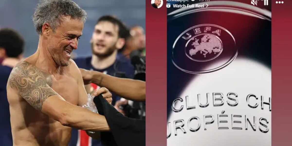 Mbappe congratulates PSG after historic Champions League triumph