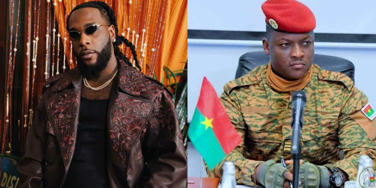 Burna boy Ibrahim Traoré