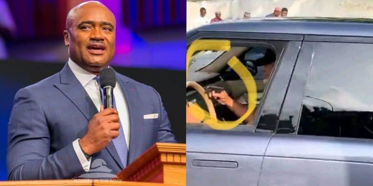 Pastor Paul Adefarasin gun