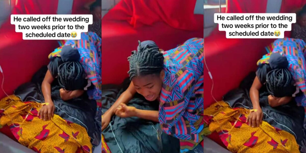 Lady wedding cancelled