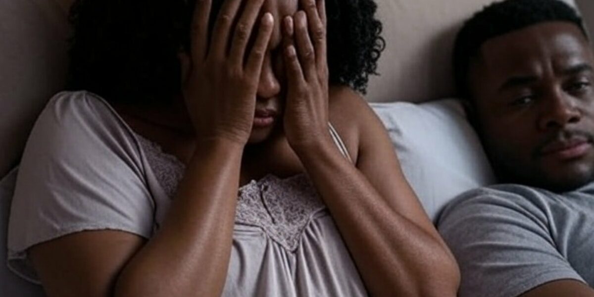 Wife in tears as husband 'no longer finds females attractive'