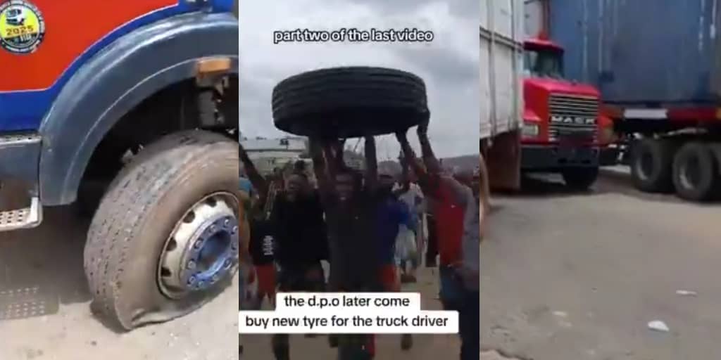 Police officer opens fire on truck tyre over bribe in Onitsha, DPO buys new one to end roadblock