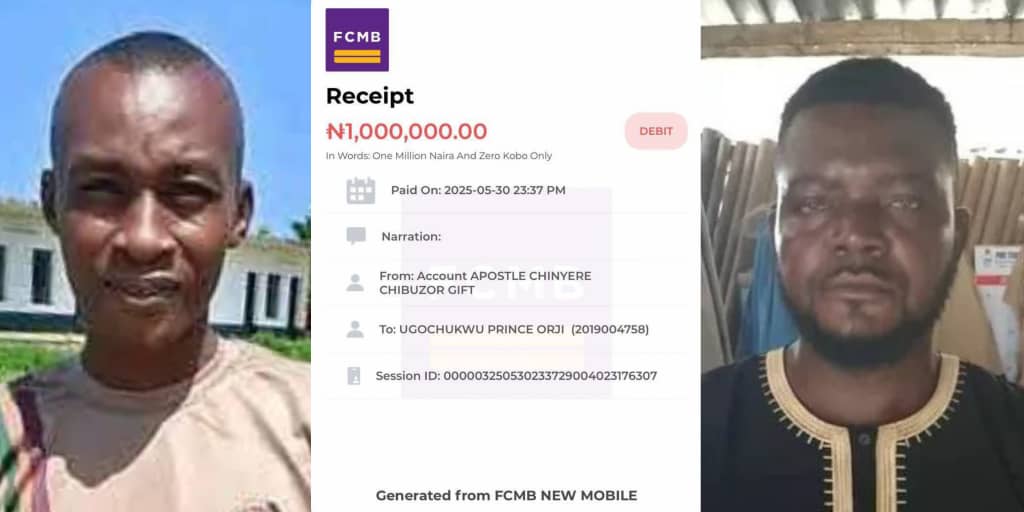 Apostle Chibuzor rewards immigration officer with ₦1m for rejecting ₦10m bribe from Enugu native doctor