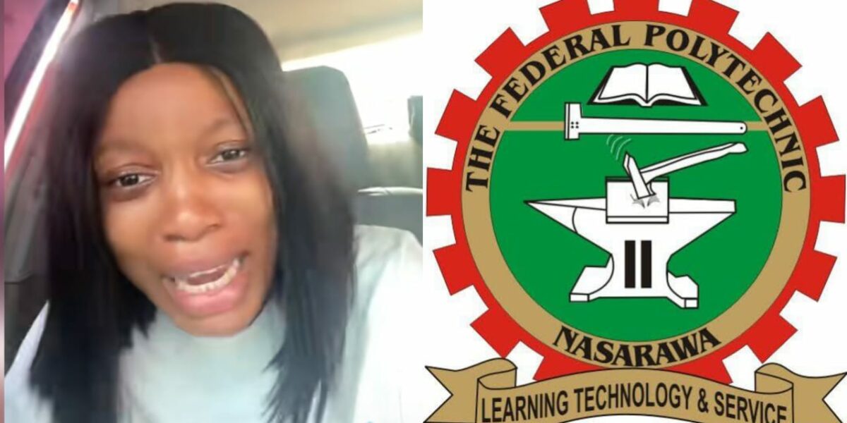 Student of Federal Polytechnic Nasarawa cries out as 20 men with guns and cutlass rob hostel