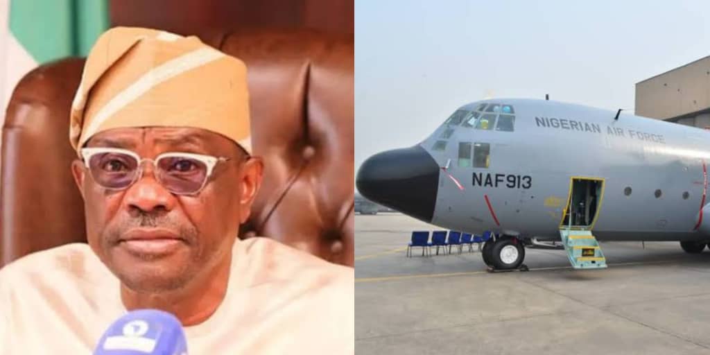 Wike survives near plane crash