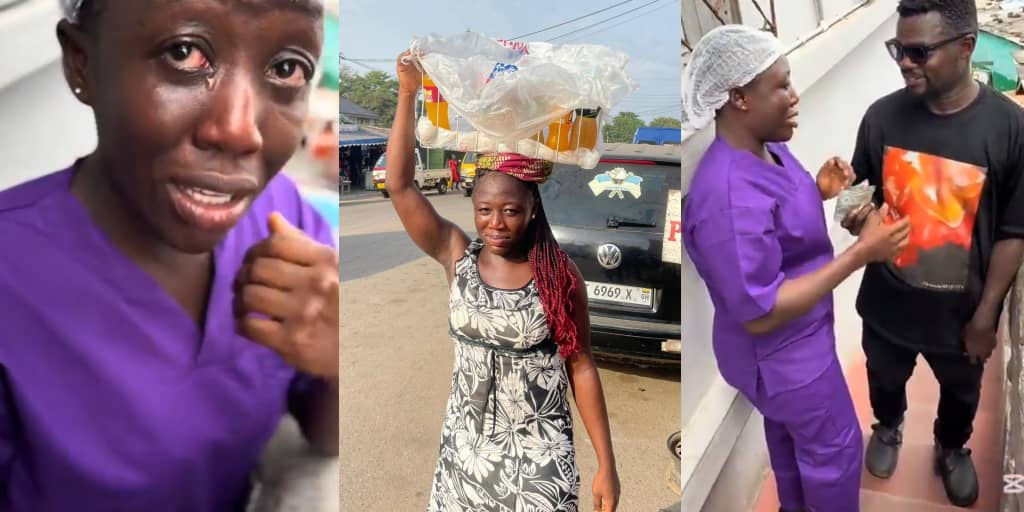Trained nurse sells pure water after 5 years of joblessness, gets help after going viral