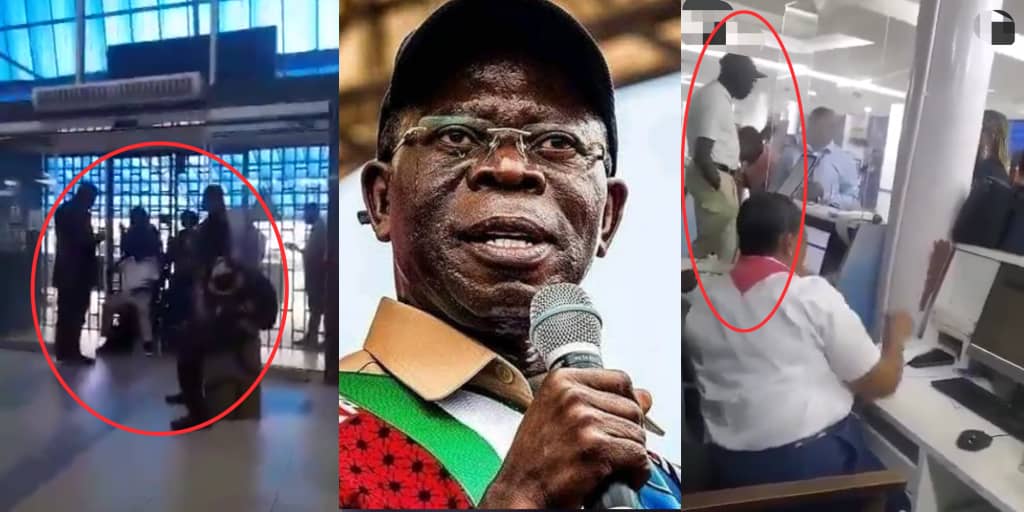 Oshiomhole shuts down airport terminal after missing flight to Abuja