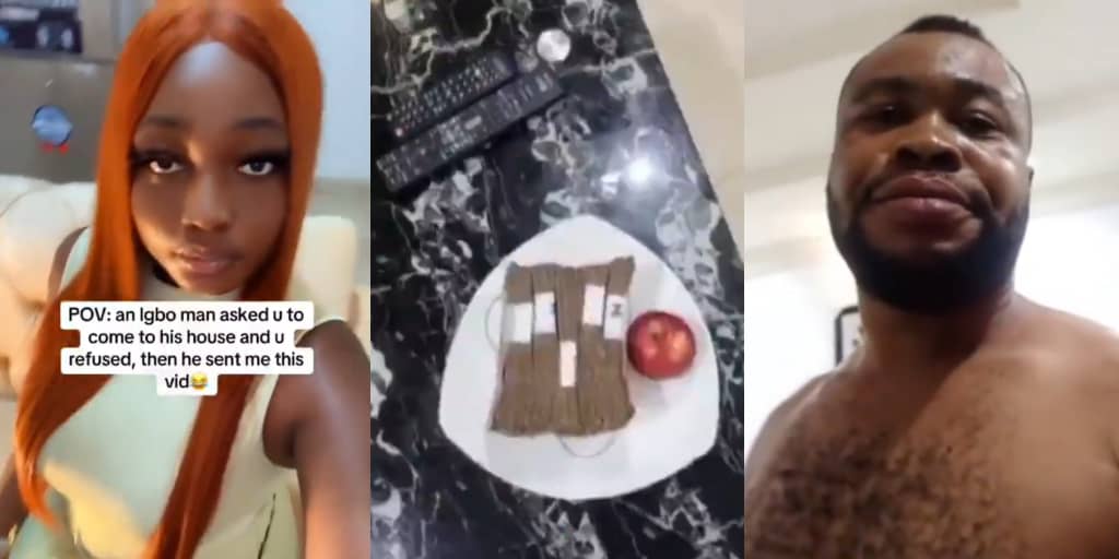 Lady shares video her 'talking stage' sent after she declined his house invitation