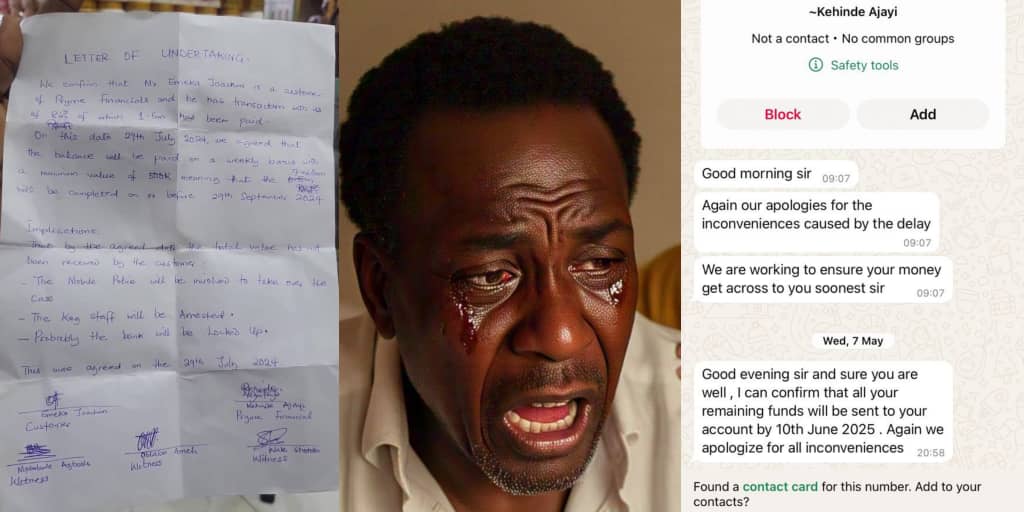 Businessman allegedly scammed of ₦7 million by financial platform pryme 