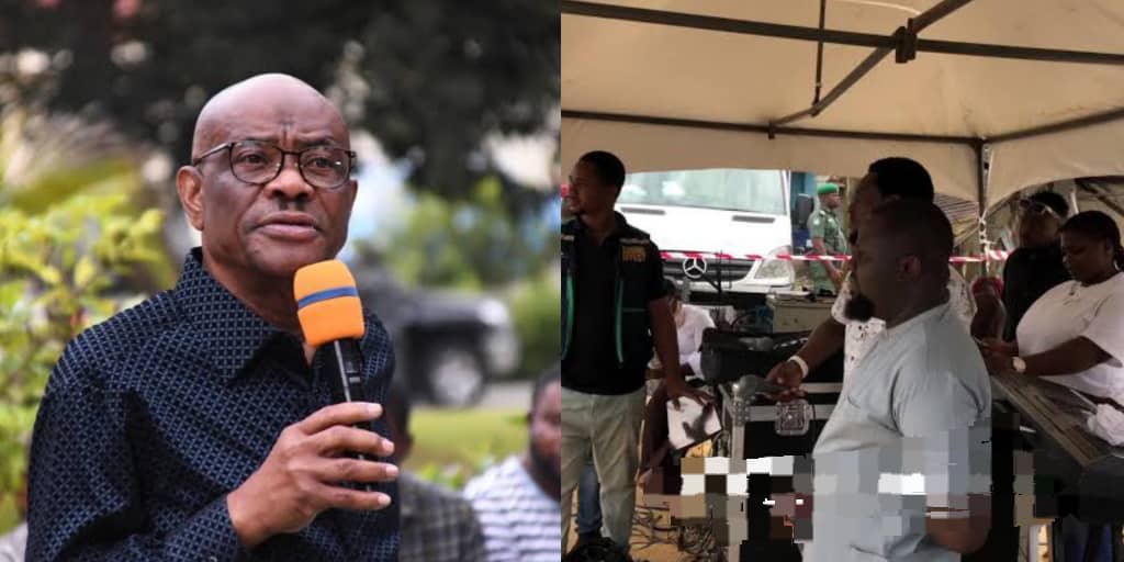 "Chi hu chan” – Wike announces fee increase for his band for singing in Chinese