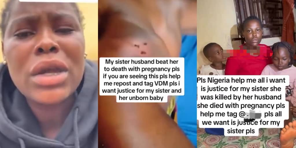 Pregnant woman passes away after domestic violence in Benin, sister cries for help