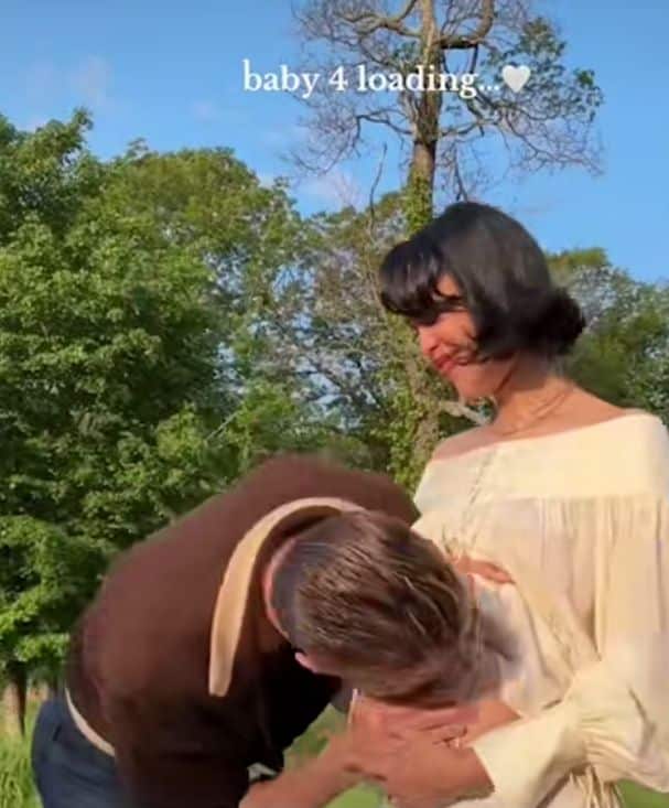 Nara Smith and Lucky Blue