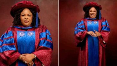 Patience Jonathan bags Doctorate degree, urges Nigerians to keep learning