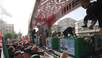 Iran holds state funeral for top military commanders killed in war with Israel