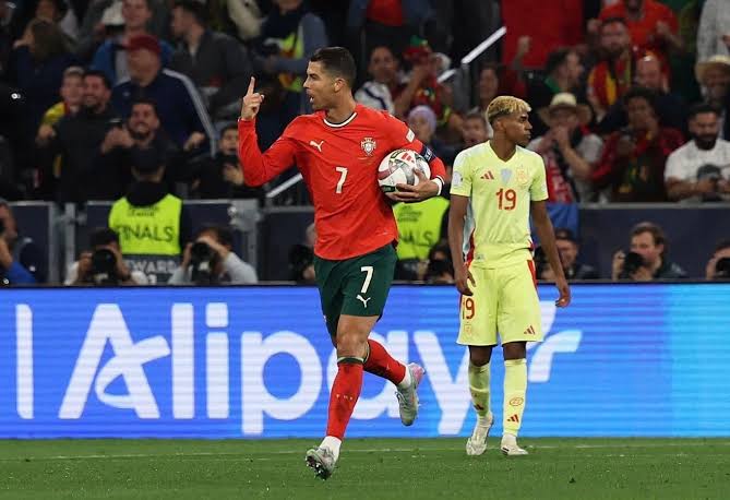 Ronaldo sends message to Yamal after Nations League win