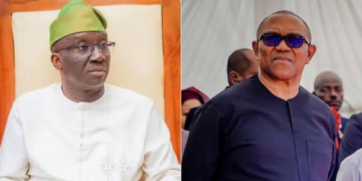 “Peter Obi poses zero threat to us” - Edo Govt