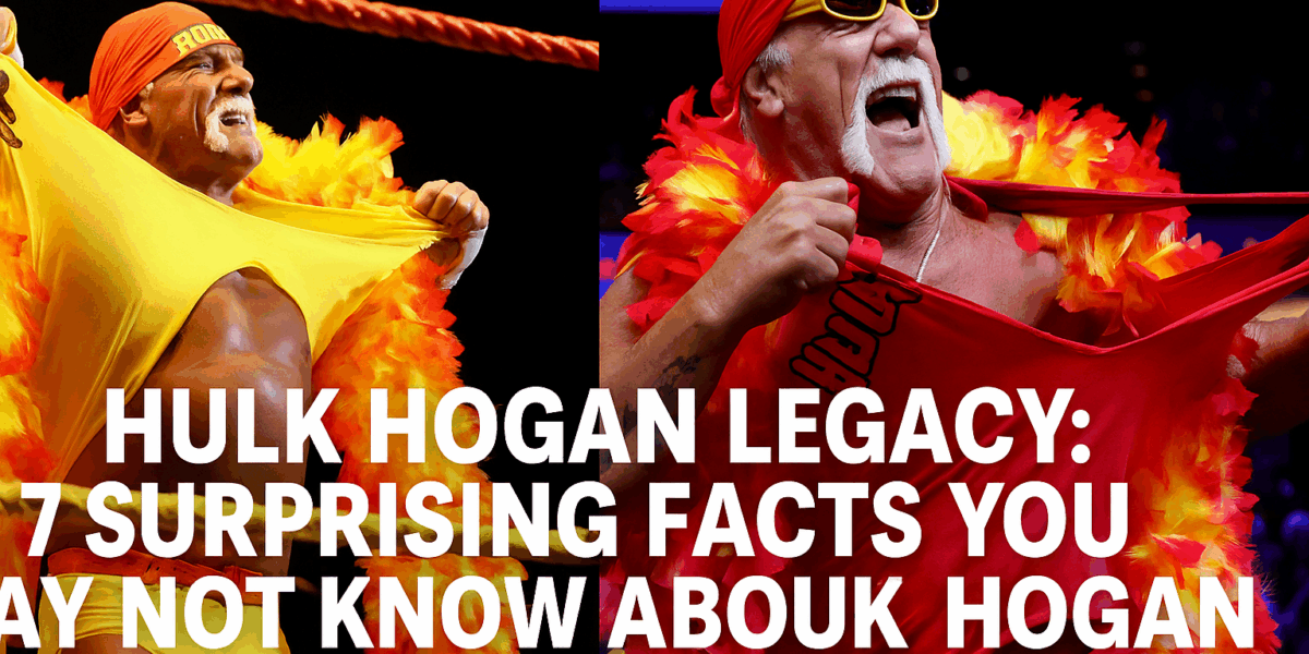 Hulk Hogan Legacy: 7 Surprising Facts You May Not Know About Hulk Hogan
