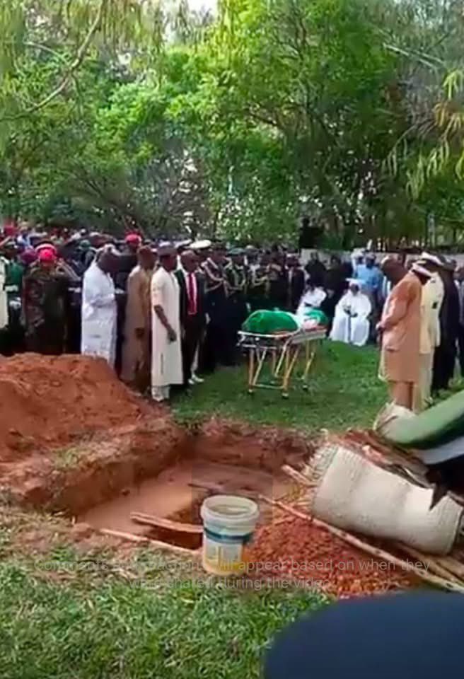 Muhammadu Buhari buried amid tears in Daura