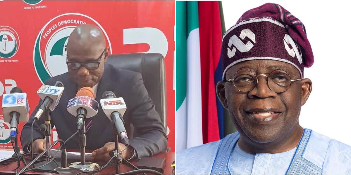 “No patriotic Nigerian will vote Tinubu in 2027" - PDP