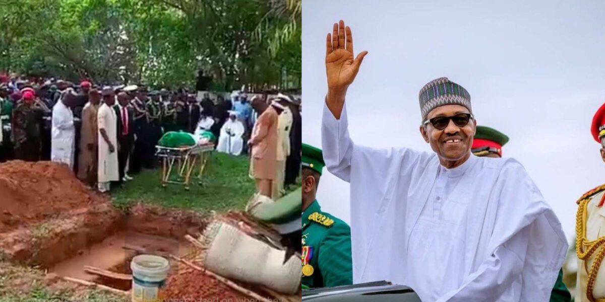 Muhammadu Buhari buried amid tears in Daura
