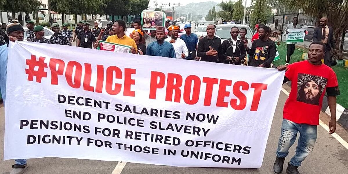 Retired police officers protest ‘unjust’ pension system in Edo