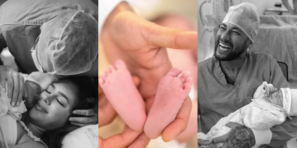 Neymar and wife Bruna celebrate birth of fourth child