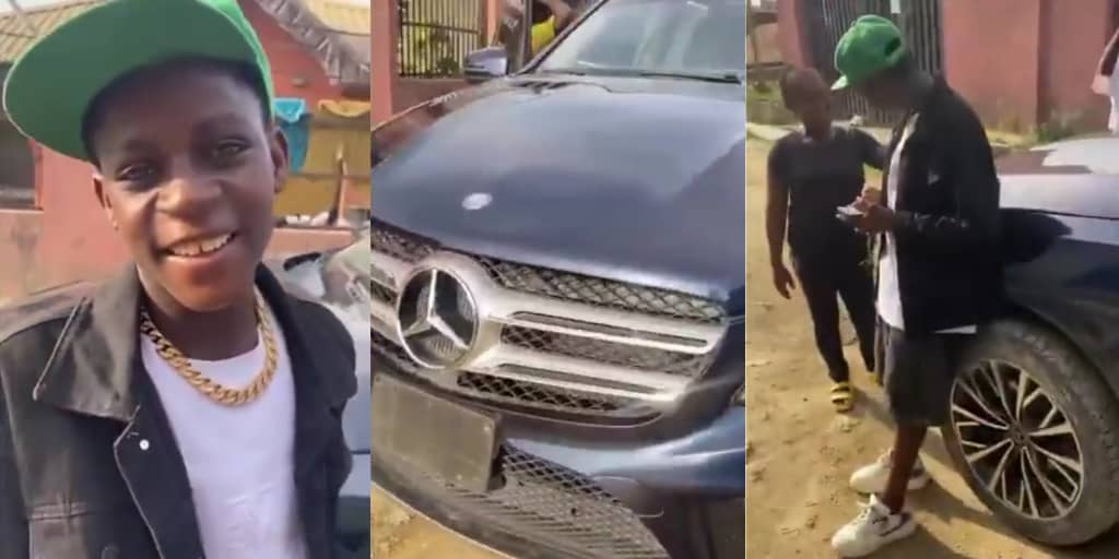 SS1 student buys brand-new Benz