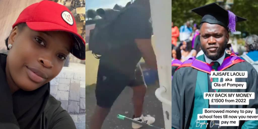 UK-based lady exposes Nigerian man for failing to repay £1,500 he borrowed in 2022