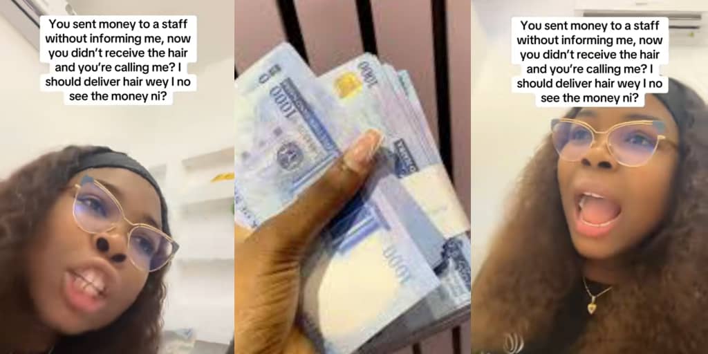 Hair vendor clashes with client over ₦490k paid to staff for two wigs
