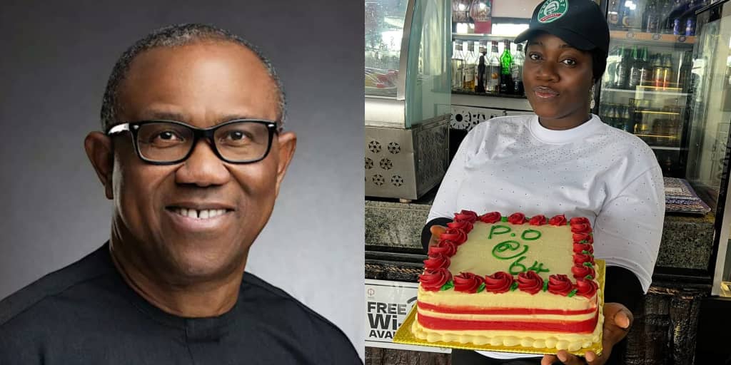 Peter Obi’s supporter makes lavish cake as he turns 64