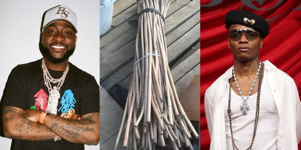 "I need cane" – Davido and Wizkid fire shots at each other in fresh drama