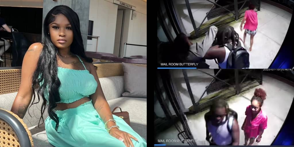 7-month pregnant wife catches husband cheating via CCTV at 5am