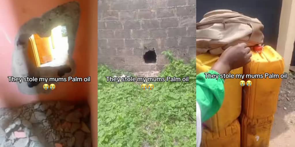 Vendor cries after thieves break wall, cart away 49 oil kegs in midnight raid