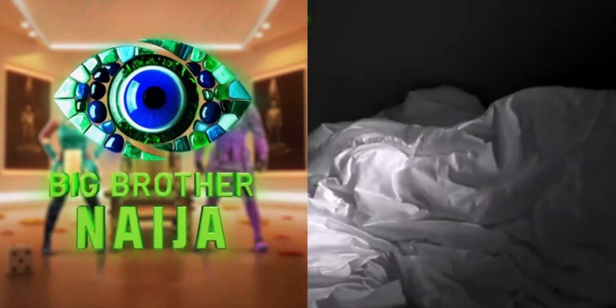 BBNaija S10: Danboskid and Zita caught kissing under duvet