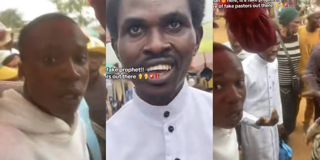 Man confronts prophet for collecting ₦3,000 and giving him fake prophecy
