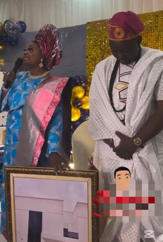 Man emotional as wife gifts him duplex in Lekki for his 50th birthday