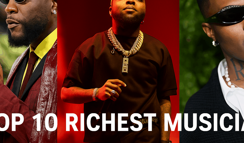 Top 10 Richest Musician in Nigeria in 2025