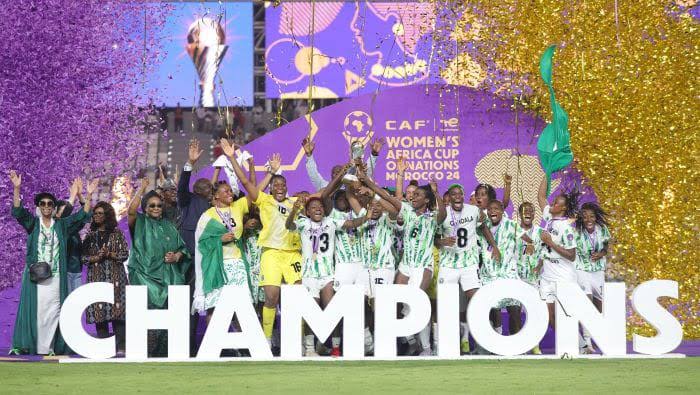 Nigeria secure $1m prize after 3-2 victory over Morocco in WAFCON final