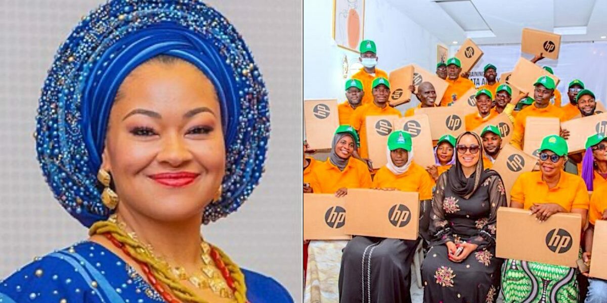 Senator Natasha empowers 250 youths with laptops, drones, others