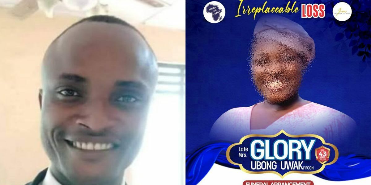 Man begins search for 'God-fearing sister' weeks before late wife's burial