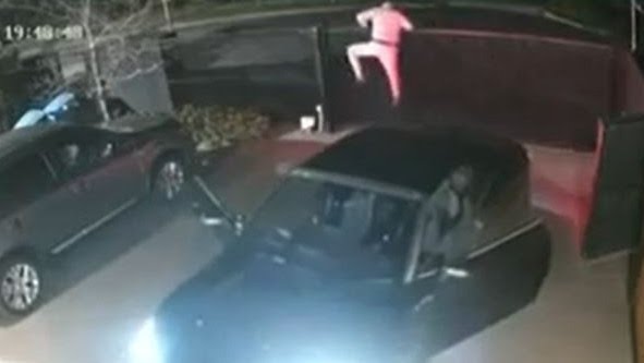 Man scares off car thieves by barking like a dog