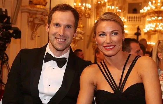 Petr Čech and Martina